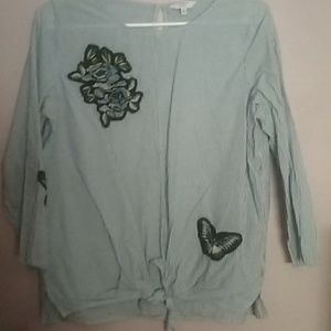 crown and ivy top, loft top, loft top ,dress new w